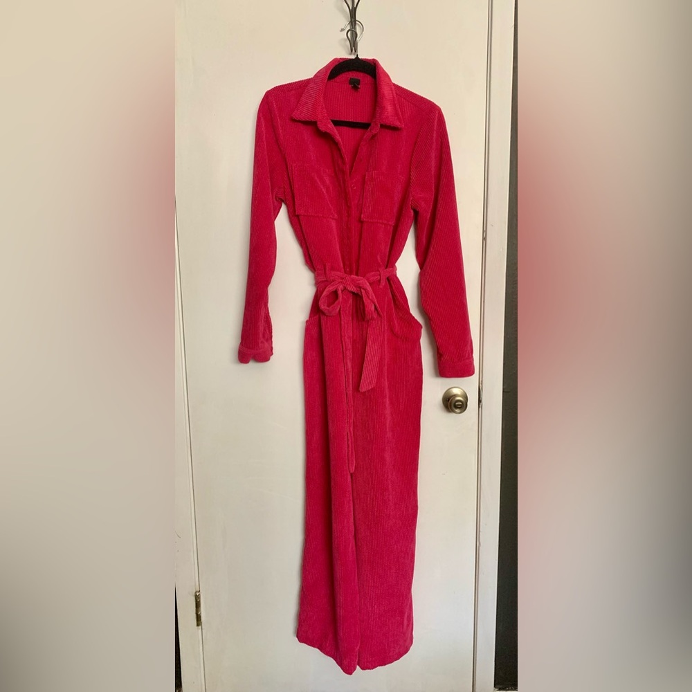 Fascia Courduroy Jumpsuit